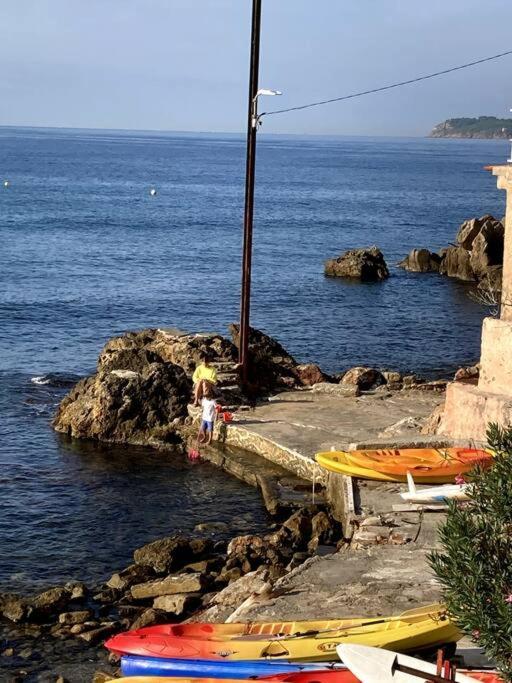 Cabanon Moderne, Les Pieds Dans L'Eau Villa Le Pradet Eksteriør billede