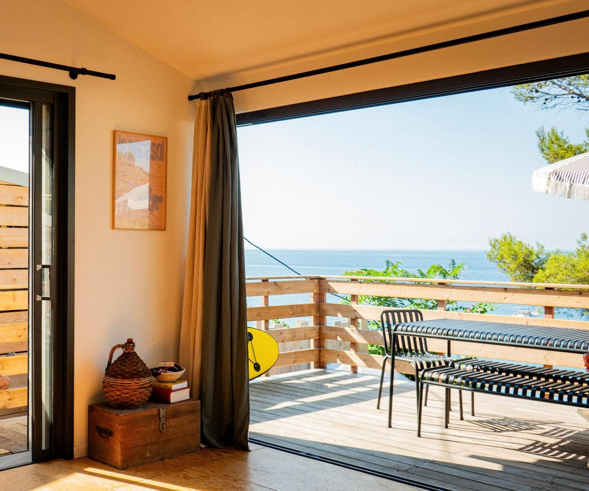 Cabanon Moderne, Les Pieds Dans L'Eau Villa Le Pradet Eksteriør billede